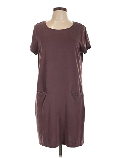 Pre-owned Sigrid Olsen Casual Dress In Burgundy