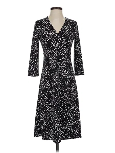 Pre-owned Sigrid Olsen Casual Dress In Burgundy