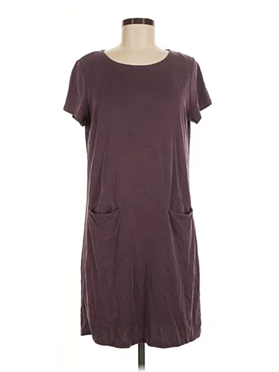 Pre-owned Sigrid Olsen Casual Dress In Burgundy