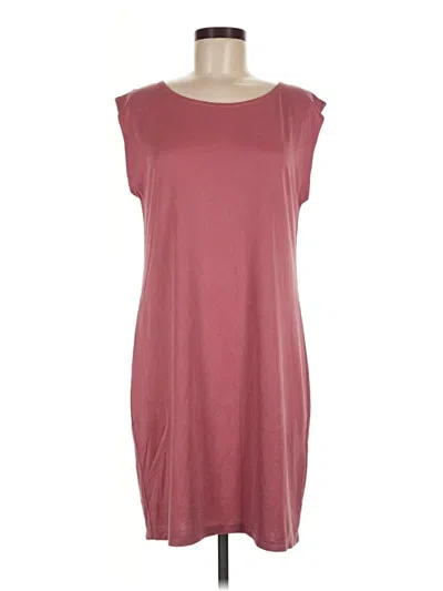 Pre-owned Sigrid Olsen Casual Dress In Burgundy