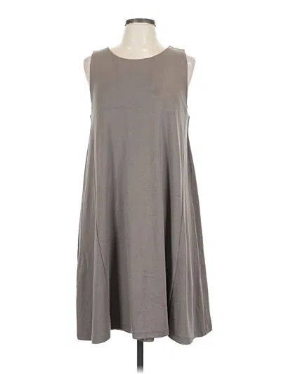 Pre-owned Sigrid Olsen Casual Dress In Gray