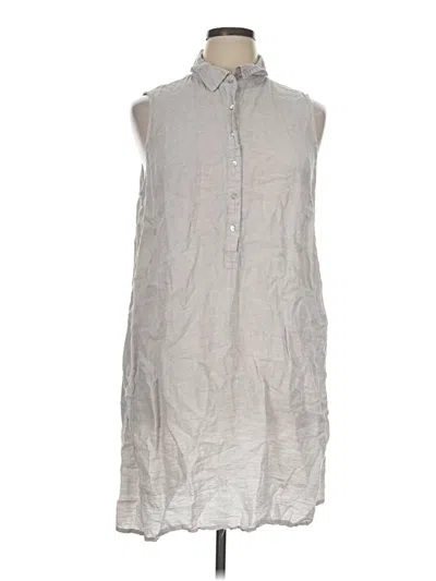 Pre-owned Sigrid Olsen Casual Dress In Gray