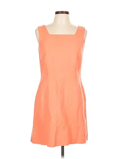 Pre-owned Sigrid Olsen Casual Dress In Orange