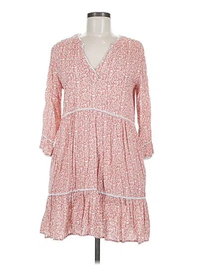 Pre-owned Sigrid Olsen Casual Dress In Pink