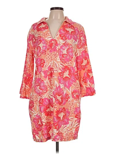 Pre-owned Sigrid Olsen Casual Dress In Pink
