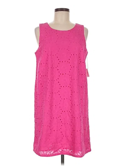 Pre-owned Sigrid Olsen Casual Dress In Pink