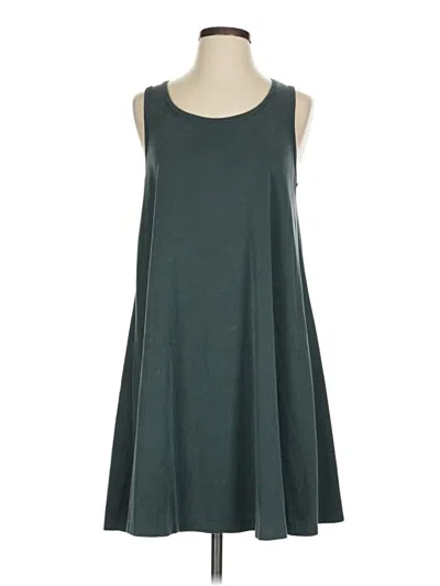 Pre-owned Sigrid Olsen Casual Dress In Teal