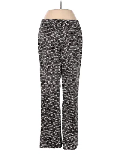 Pre-owned Sigrid Olsen Casual Pants In Black