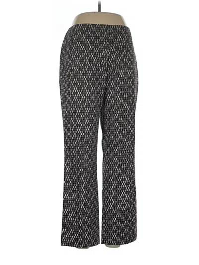 Pre-owned Sigrid Olsen Casual Pants In Black