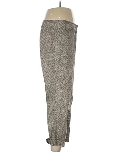 Pre-owned Sigrid Olsen Casual Pants In Gray