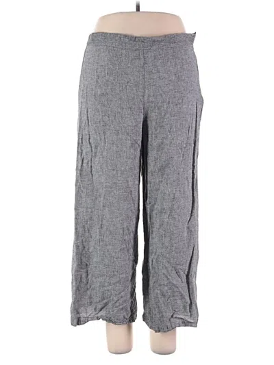 Pre-owned Sigrid Olsen Casual Pants In Gray