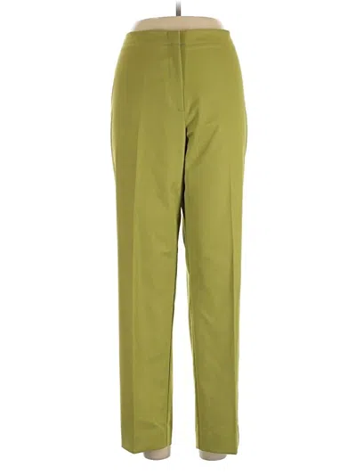 Pre-owned Sigrid Olsen Casual Pants In Green