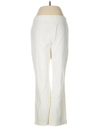Pre-owned Sigrid Olsen Casual Pants In Ivory