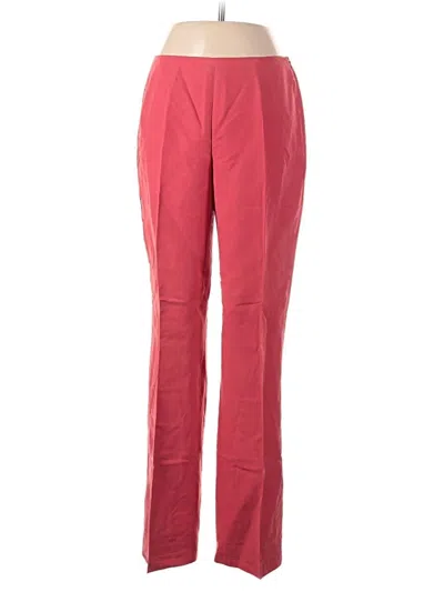 Pre-owned Sigrid Olsen Casual Pants In Red