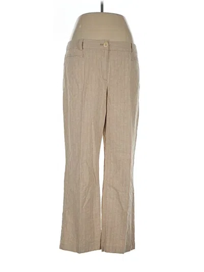 Pre-owned Sigrid Olsen Casual Pants In Tan