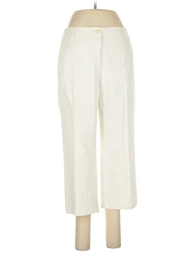 Pre-owned Sigrid Olsen Casual Pants In White