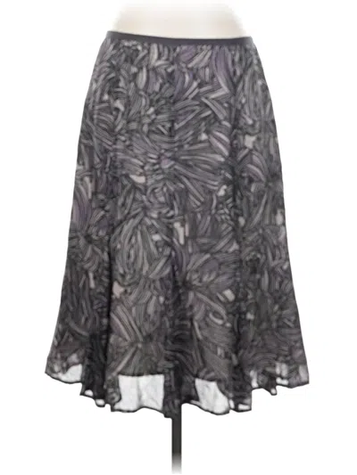 Pre-owned Sigrid Olsen Casual Skirt In Gray