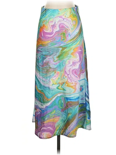 Pre-owned Sigrid Olsen Casual Skirt In Green