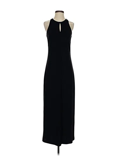Pre-owned Sigrid Olsen Cocktail Dress In Black