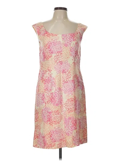 Pre-owned Sigrid Olsen Cocktail Dress In Pink