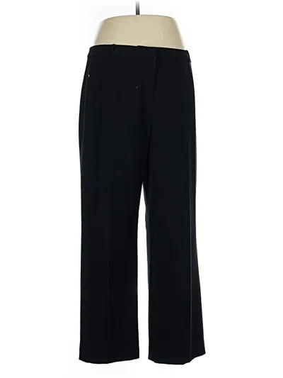 Pre-owned Sigrid Olsen Dress Pants In Black