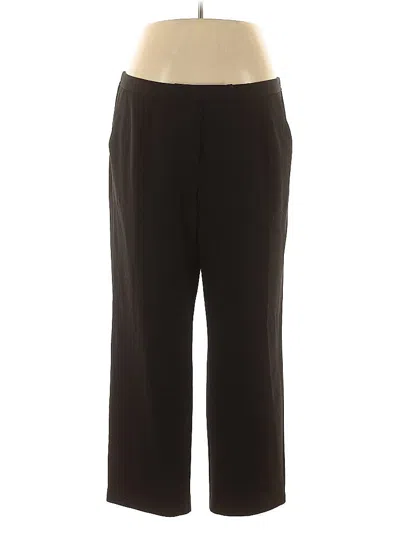 Pre-owned Sigrid Olsen Dress Pants In Brown