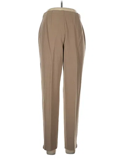 Pre-owned Sigrid Olsen Dress Pants In Brown