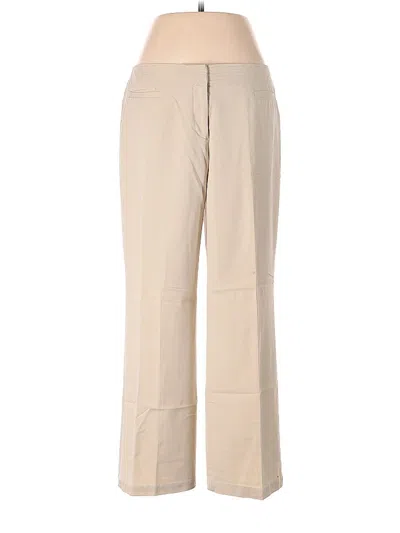 Pre-owned Sigrid Olsen Dress Pants In Brown