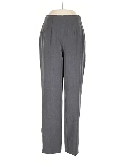 Pre-owned Sigrid Olsen Dress Pants In Gray