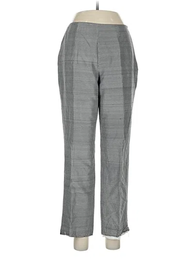 Pre-owned Sigrid Olsen Dress Pants In Gray