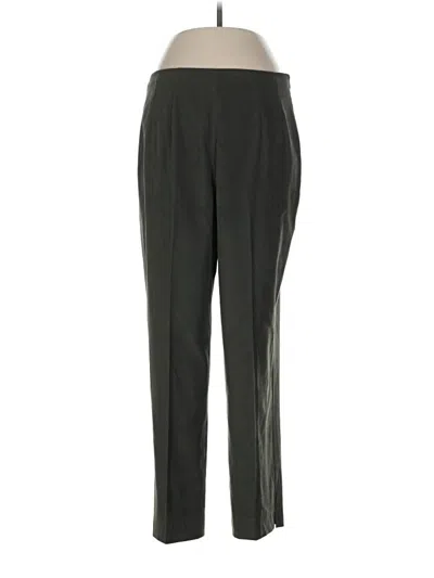Pre-owned Sigrid Olsen Dress Pants In Green