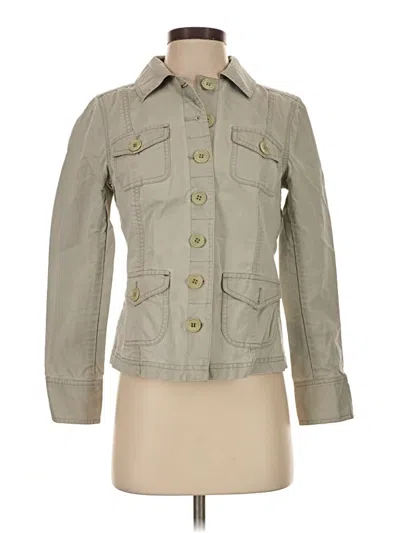 Pre-owned Sigrid Olsen Jacket In Gray