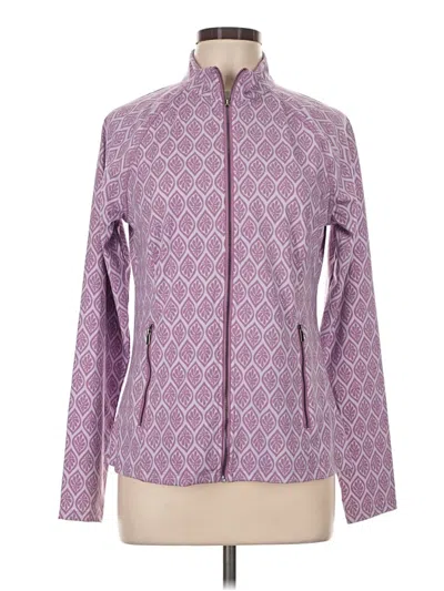 Pre-owned Sigrid Olsen Jacket In Purple