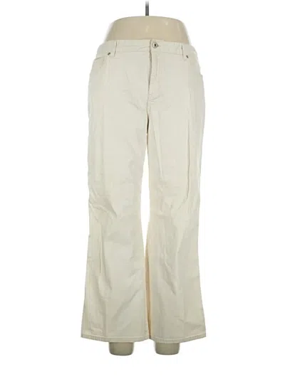 Pre-owned Sigrid Olsen Jeans In White