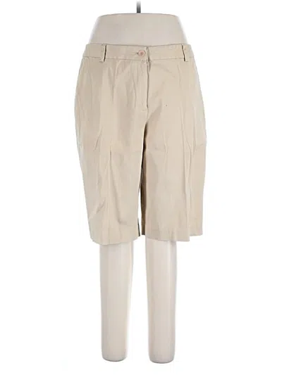 Pre-owned Sigrid Olsen Khaki Pant In Tan