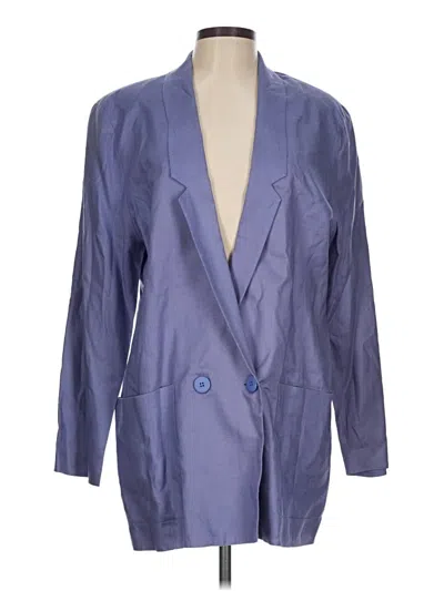 Pre-owned Sigrid Olsen Kimono In Blue