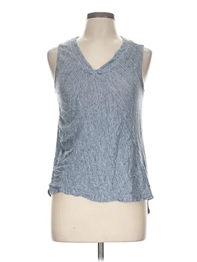 Pre-owned Sigrid Olsen Sleeveless T-shirt In Blue