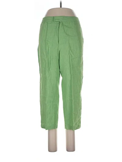 Pre-owned Sigrid Olsen Sport Casual Pants In Green