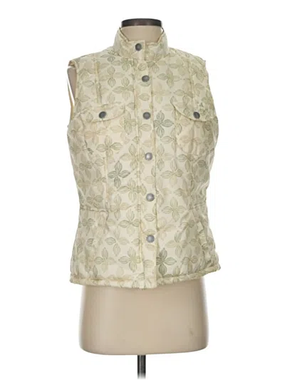 Pre-owned Sigrid Olsen Vest In White