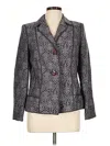 Sigrid Olsen Wool Blazer Jacket In Gray