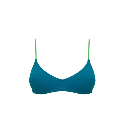 Siguelsol Women's Blue Menta Bralette Top