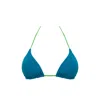 Siguelsol Women's Blue Menta Triangle Top