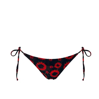 Siguelsol Women's Brown / Red Fuegos Lace Up Bottom