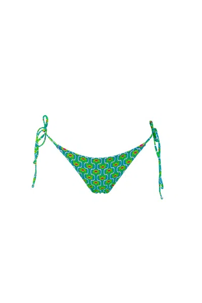 Siguelsol Women's Green Margarita Lace Up Bottom