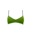 Siguelsol Women's Green Mela Bralette Top