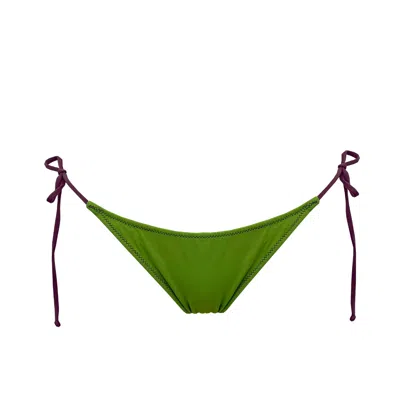 Siguelsol Women's Green Mela Lace Up Bottom