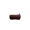 Siguelsol Women's Neutrals / Brown Coffy One Shoulder Top In Brown