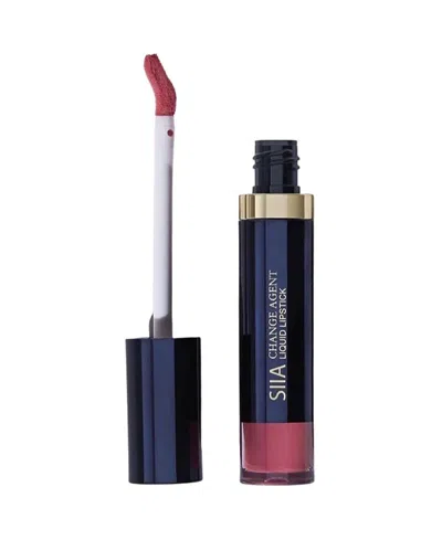 Siia Cosmetics Change Agent Long-lasting Matte Liquid Lipstick In Pink