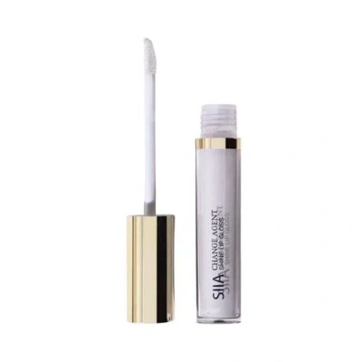 Siia Cosmetics Change Agent Shine Lip Gloss In White