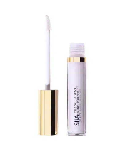 Siia Cosmetics Change Agent Shine Lip Gloss In Transparent